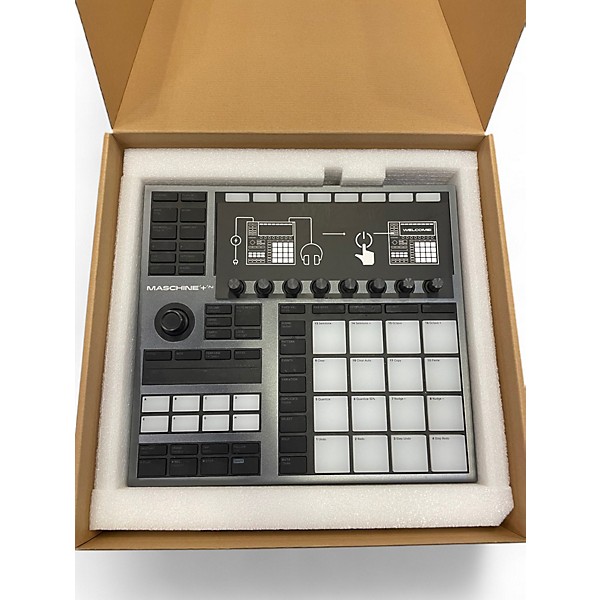 Used Native Instruments Maschine+ MIDI Controller