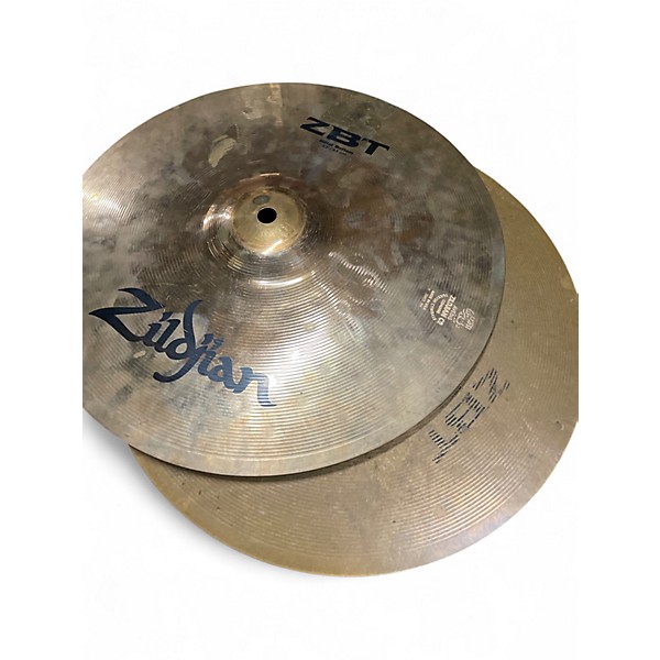 Used Zildjian 13in ZBT Hi Hat Pair Cymbal