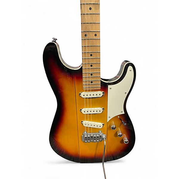 Used Reverend Greg Koch Gristle ST 3 Tone Sunburst Solid Body Electric Guitar