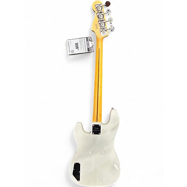 Used Fender AERODYNE SPECIAL PRECISION BASS Alpine White Electric Bass Guitar