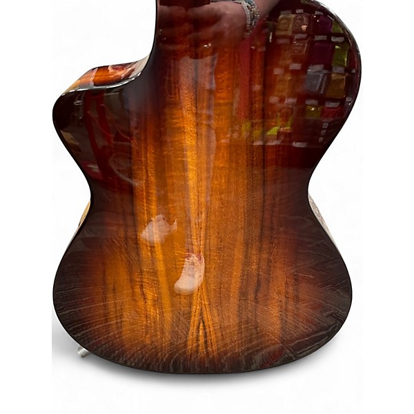 Used Taylor 222CE 2 Color Sunburst Acoustic Guitar