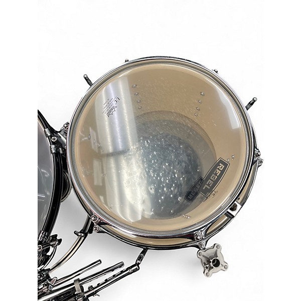 Used Mapex 5 Piece rebel Black Drum Kit