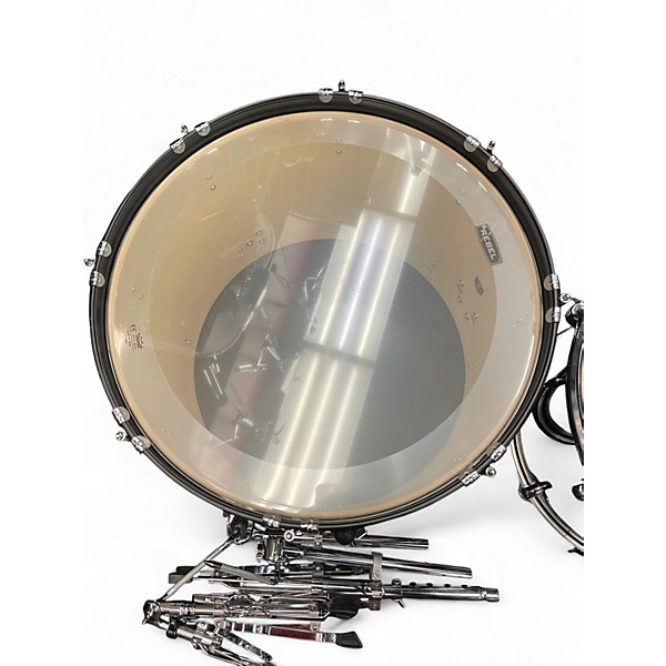Used Mapex 5 Piece rebel Black Drum Kit