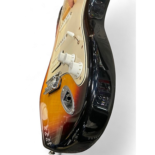 Used Fender Standard Stratocaster 3 Color Sunburst Solid Body Electric Guitar