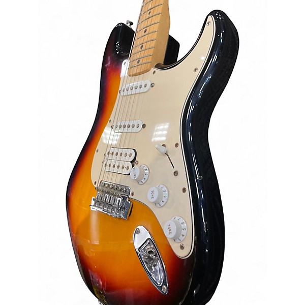 Used Fender Standard Stratocaster 3 Color Sunburst Solid Body Electric Guitar