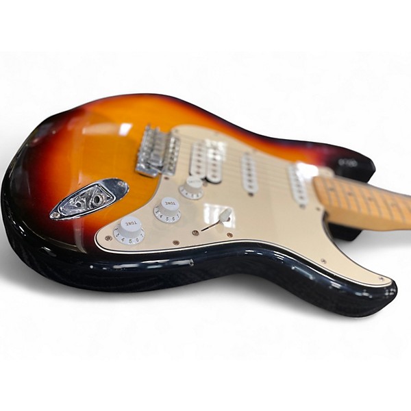 Used Fender Standard Stratocaster 3 Color Sunburst Solid Body Electric Guitar