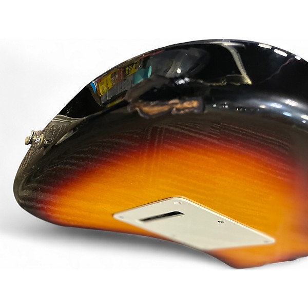 Used Fender Standard Stratocaster 3 Color Sunburst Solid Body Electric Guitar