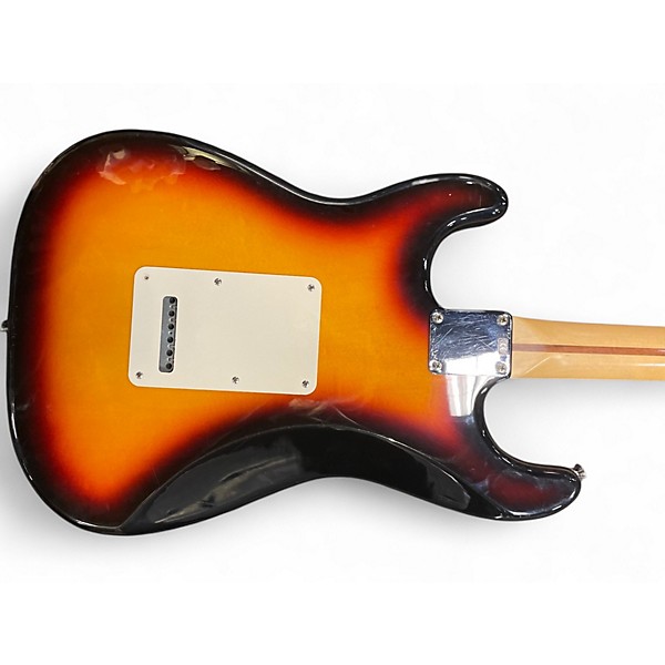 Used Fender Standard Stratocaster 3 Color Sunburst Solid Body Electric Guitar