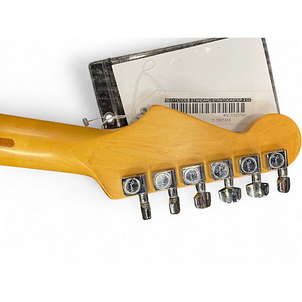 Used Fender Standard Stratocaster 3 Color Sunburst Solid Body Electric Guitar