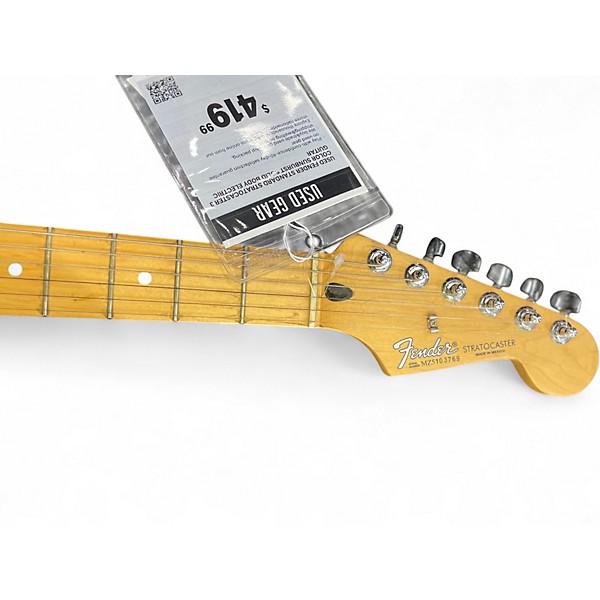 Used Fender Standard Stratocaster 3 Color Sunburst Solid Body Electric Guitar