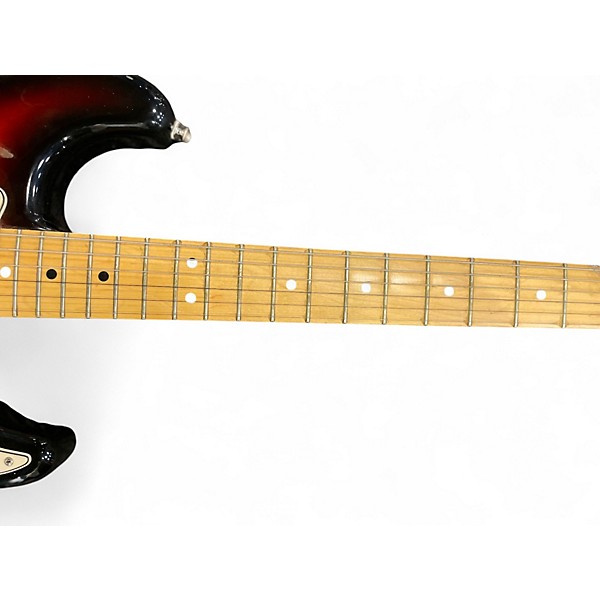 Used Fender Standard Stratocaster 3 Color Sunburst Solid Body Electric Guitar