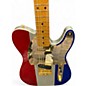 Used Fender BUCK OWENS USA Red White and Blue Solid Body Electric Guitar