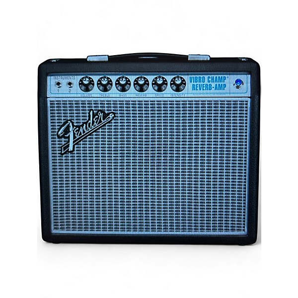 Used Fender '68 Custom Vibro Champ Reverb Tube Guitar Combo Amp