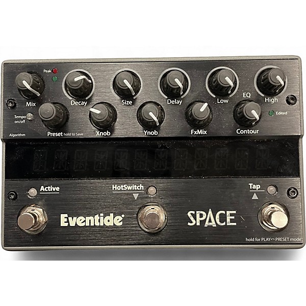 Used Eventide Space Reverb Effect Pedal