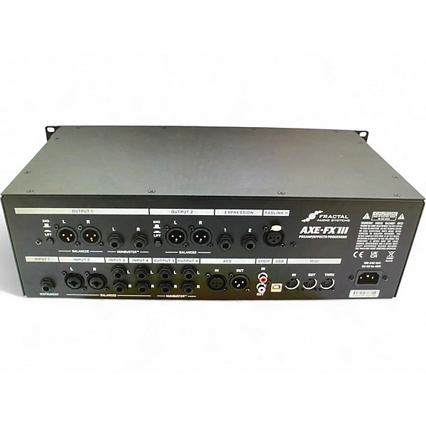 Used Fractal Audio AXE-FX III  Effect Processor