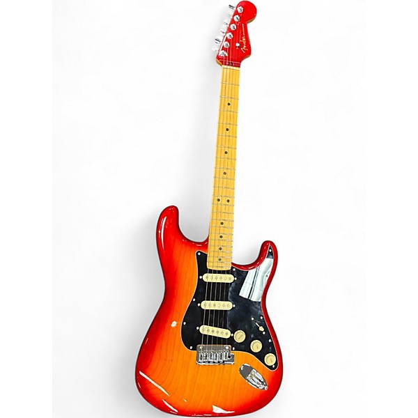 Used Fender American Ultra Luxe Stratocaster 2 Color Sunburst Solid Body Electric Guitar