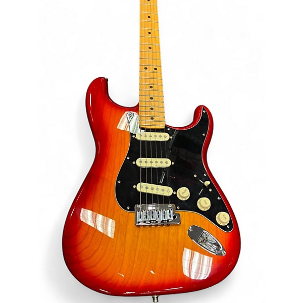 Used Fender American Ultra Luxe Stratocaster 2 Color Sunburst Solid Body Electric Guitar