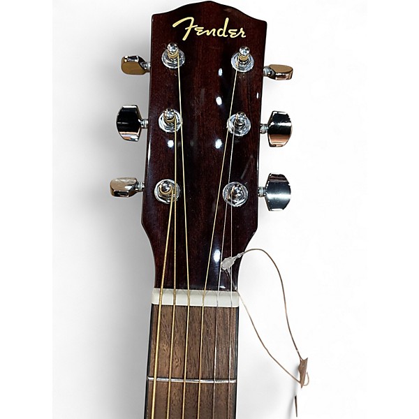 Used Fender CC60SCE Natural Acoustic Electric Guitar