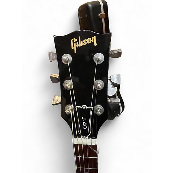 Vintage 1980 Gibson J40 Natural Acoustic Guitar
