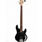 Used Sterling by Music Man Ray4 Black Electric Bass Guitar thumbnail