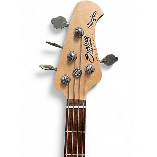 Used Sterling by Music Man Ray4 Black Electric Bass Guitar
