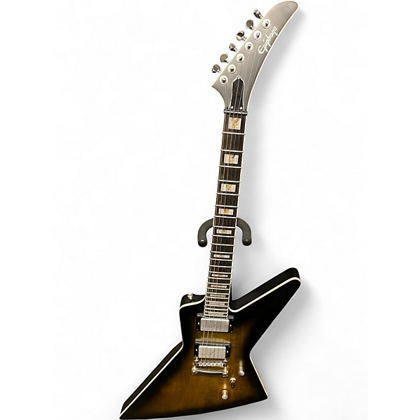 Used Epiphone Prophecy Explorer 2 Color Sunburst Solid Body Electric Guitar