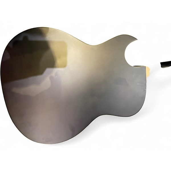 Used Dean EXBKS Exhibition Satin Black Acoustic Electric Guitar