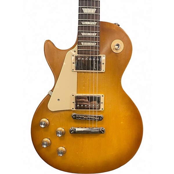 Used 2018 Gibson Les Paul Tribute Honey Burst Solid Body Electric Guitar