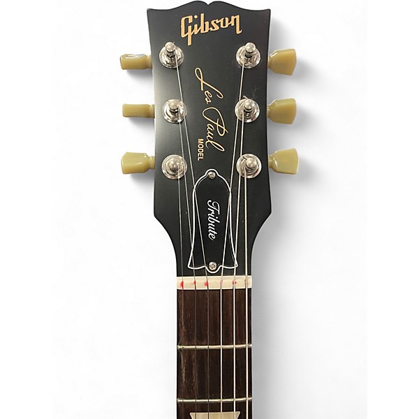 Used 2018 Gibson Les Paul Tribute Honey Burst Solid Body Electric Guitar