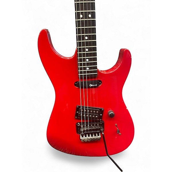 Used Charvel 275 Deluxe Red Solid Body Electric Guitar