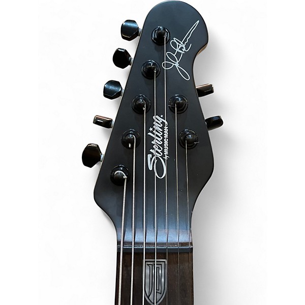 Used Sterling by Music Man JP70 John Petrucci Signature Black Solid Body Electric Guitar