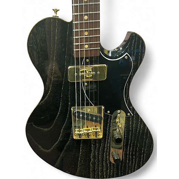 Used Doubleday BUTEO BLACK DOG HAIR Solid Body Electric Guitar