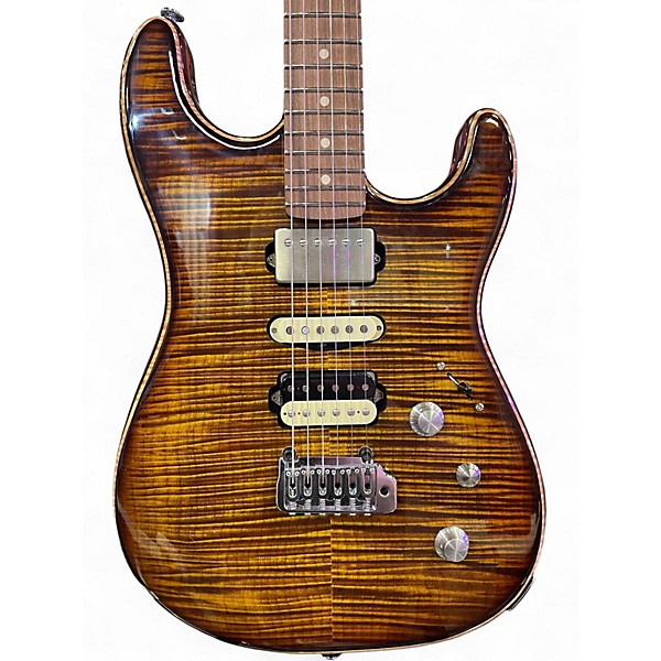 Used Franken STEIN-O-CASTER Brown Solid Body Electric Guitar