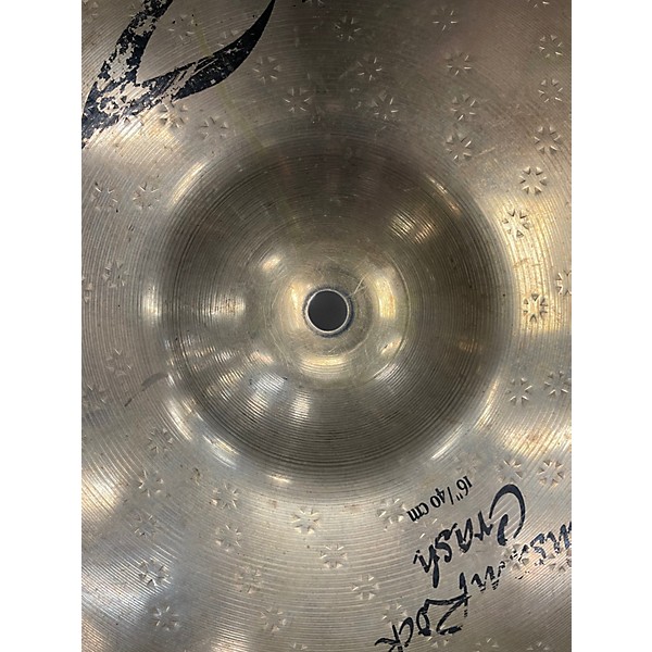 Used Zildjian 16in Z Custom Rock Crash Cymbal