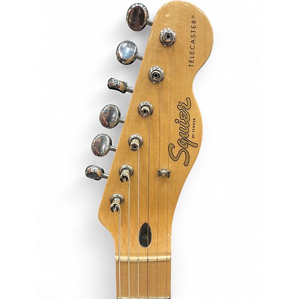 Used Squier Paranormal Cabronita Telecaster Thinline 2 Color Sunburst Hollow Body Electric Guitar