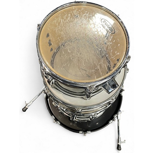 Used Pearl 4 Piece ROADSHOW JAZZ KIT Silver Drum Kit