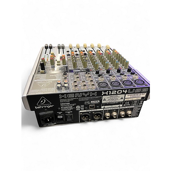 Used Behringer Xenyx X1204USB Unpowered Mixer