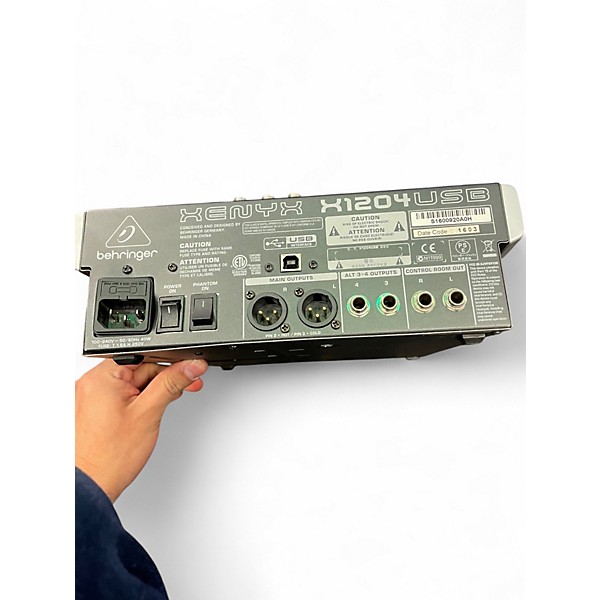 Used Behringer Xenyx X1204USB Unpowered Mixer