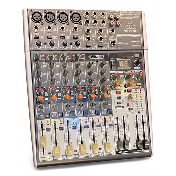 Used Behringer Xenyx X1204USB Unpowered Mixer