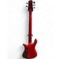 Used Spector Euro 5 Cst Red Burl Burst Electric Bass Guitar