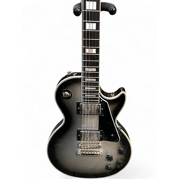 Used Epiphone Les Paul Custom Silverburst Solid Body Electric Guitar