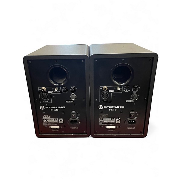 Used Sterling Audio MX5 Pair Powered Monitor