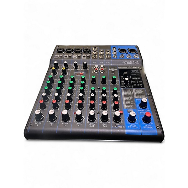 Used Yamaha MG10XU 10 Channel Mixer with Effects Unpowered Mixer
