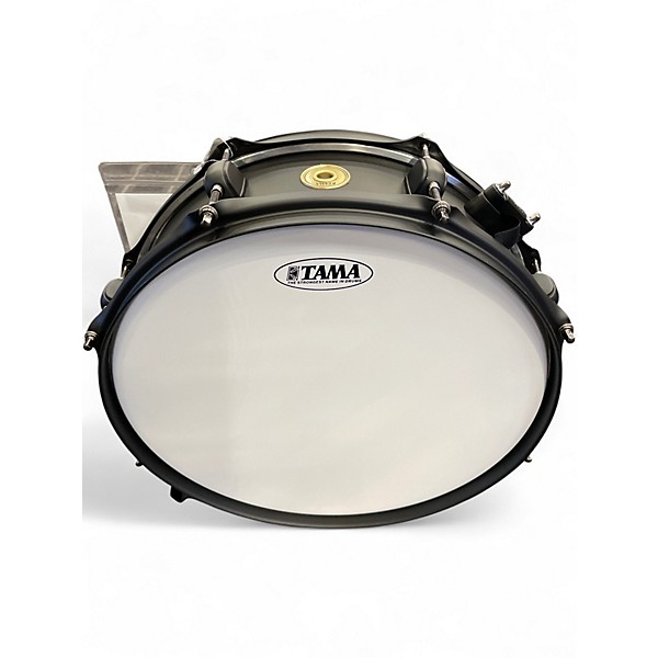 Used TAMA 13X5 PICCOLO SNARE Black Drum