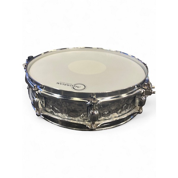 Used TAMA 13in PICCOLO SNARE Hand Hammered Chrome Drum