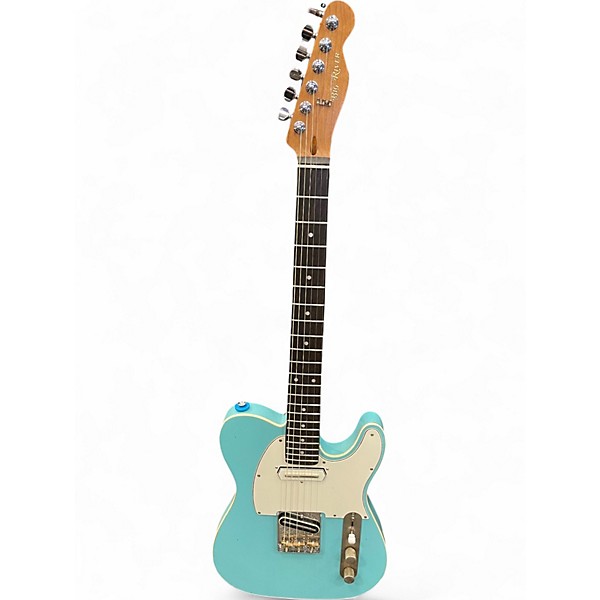 Used Big River TSTYLE Blue Solid Body Electric Guitar