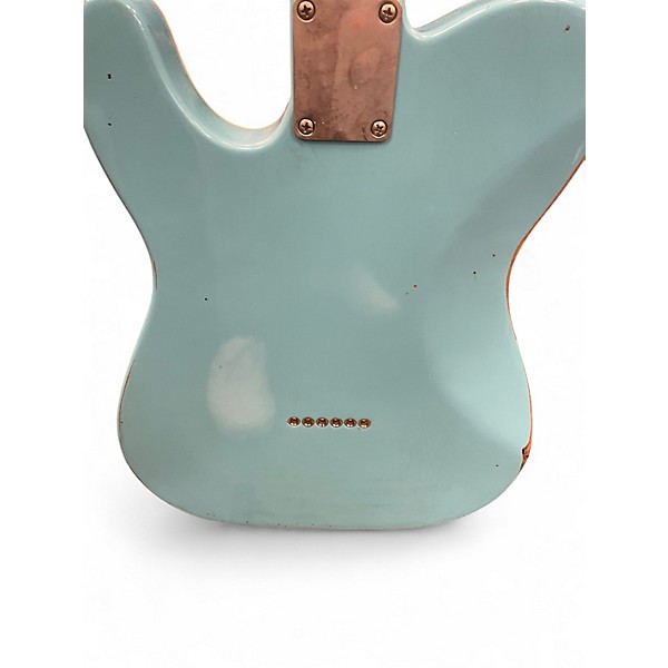 Used Big River TSTYLE Blue Solid Body Electric Guitar