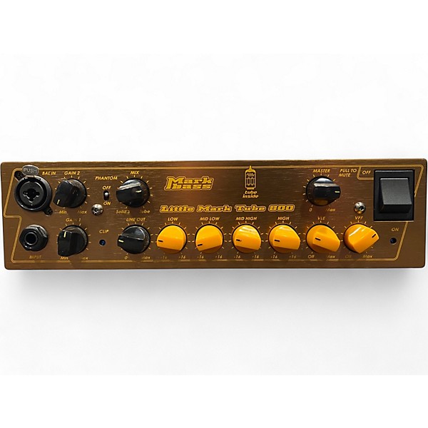 Used Markbass Little Mark Tube 800 Tube Bass Amp Head