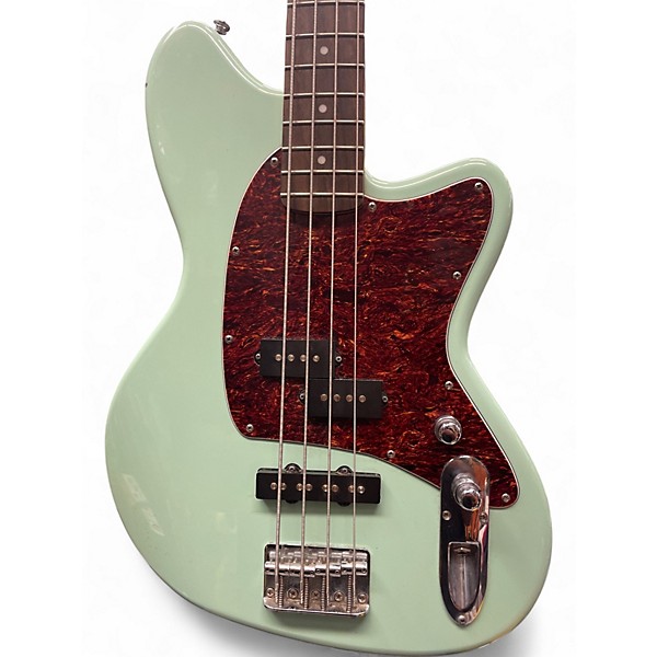 Used Ibanez TMB100 Mint Green Electric Bass Guitar