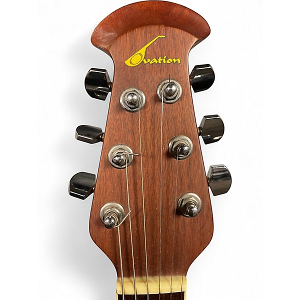 Used Ovation Celebrity Cherry Sunburst Acoustic Electric Guitar